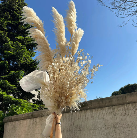 Lunaria (Sedef) Kuru çiçek Buket