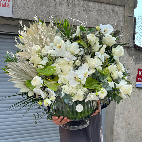 White Ceremony Premium Vazoda Aranjman