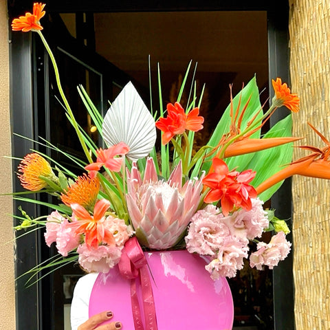 Tropical Muse Pembe Vazoda Aranjman