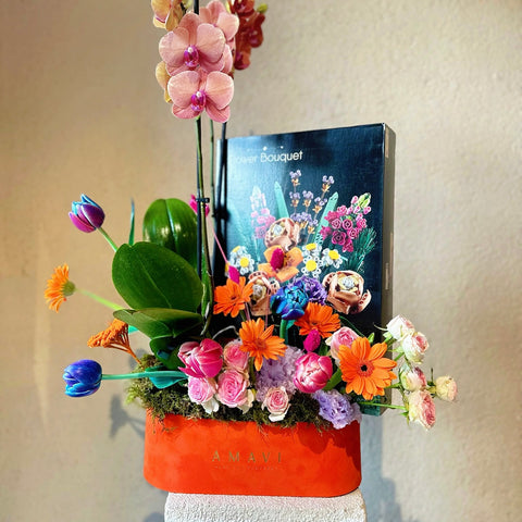 Art Bloom Box – Lego Botanical Serisi Aranjman