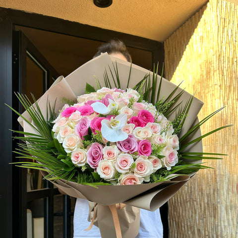 Pink Muse 51’li Gül Buketi