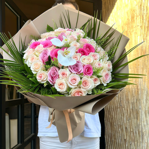 Pink Muse 51’li Gül Buketi