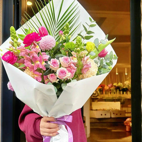 Sparkling Pink Spring Bouquet