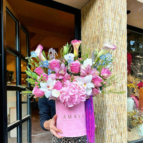 Pink Rosy Muse Kutuda Aranjman