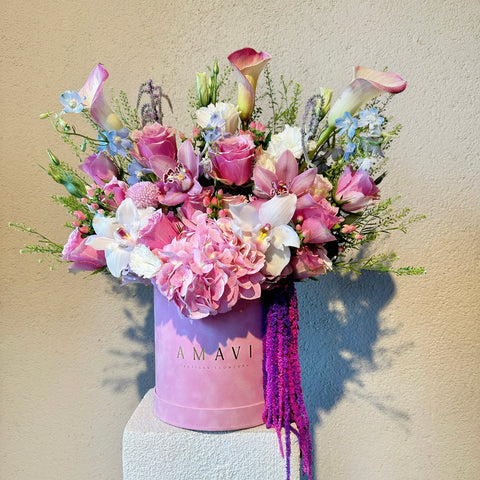 Pink Rosy Muse Kutuda Aranjman