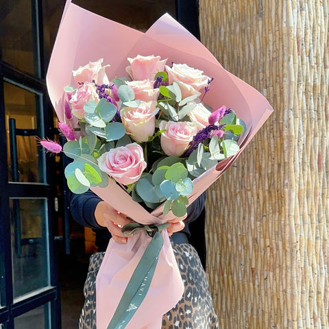 Ella Pink Rose Bouquet