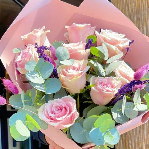 Ella Pink Rose Bouquet