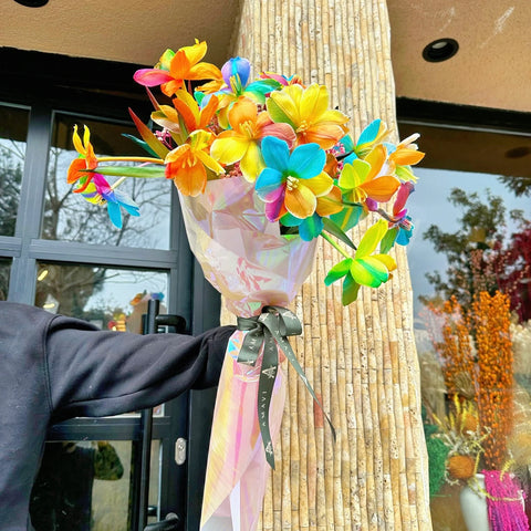 Hello Spring! 20'li Premium Rainbow Lale
