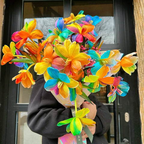 Hello Spring! 20'li Premium Rainbow Lale
