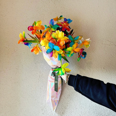Hello Spring! 20'li Premium Rainbow Lale