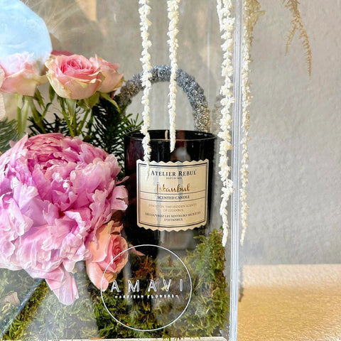 Peony Essence Bloom Bag Mumlu Pileksi Çantada Şakayık