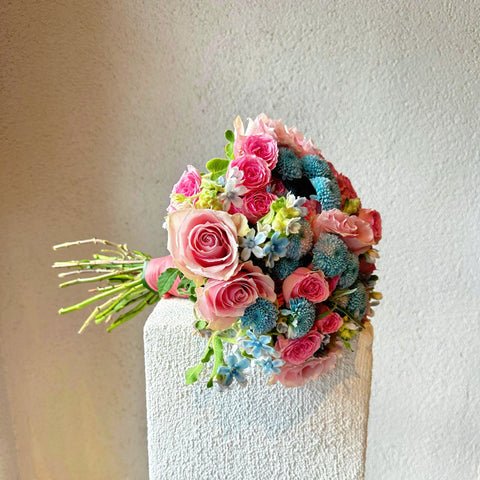 Lily Colored Bridal Bouquet