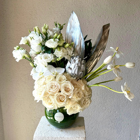Arrangement in a White Dream Vase