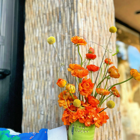 I'm Lucky Green FGI MOOD MUG Mini Arrangement