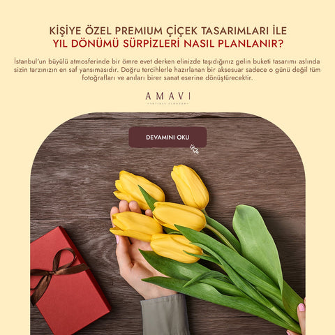 Kişiye Özel Premium Çiçek Tasarımları ile Yıl Dönümü Sürprizleri Nasıl Planlanır?