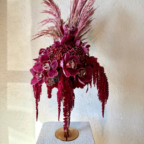 Burgundy Éclat Couture Aranjman