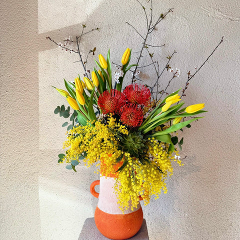 Amavi’s Mimosa Garden Premium Aranjman