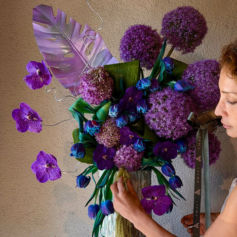 Violet Obsession Deluxe Vazoda Aranjman