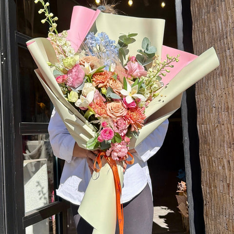 Peach Paradise Premium Buket