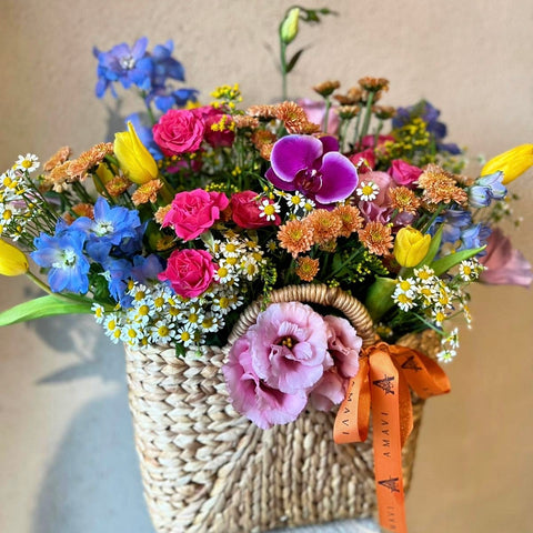 Blossom Fiesta Midi Sepette Aranjman