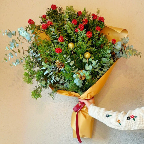 Evergreen Noël Büyük Kokina Buketi