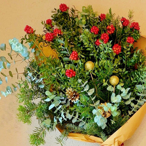 Evergreen Noël Büyük Kokina Buketi