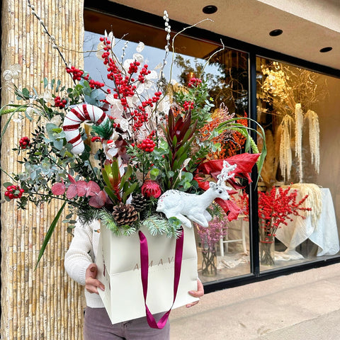 Kış Masalı Premium Çantada Aranjman