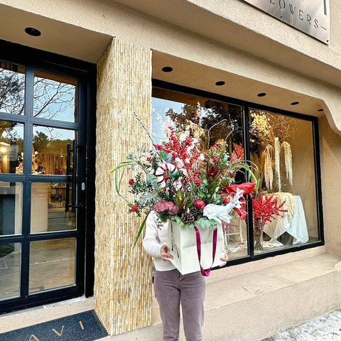 Kış Masalı Premium Çantada Aranjman