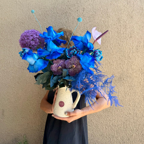 Azure Muse Artisan Vazoda Aranjman