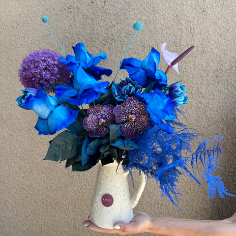 Azure Muse Artisan Vazoda Aranjman