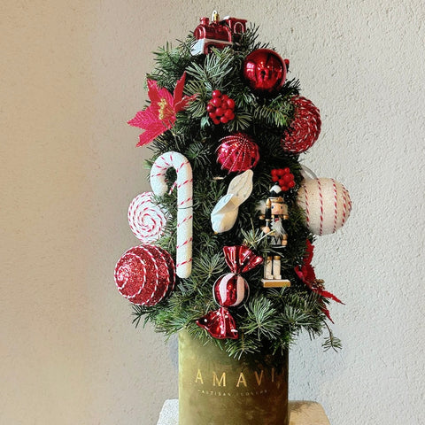 Amavi's Nutcracker Premium Mini Çam Ağacı