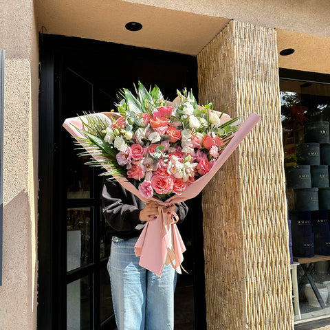 Pembe Düşler Gül Buketi
