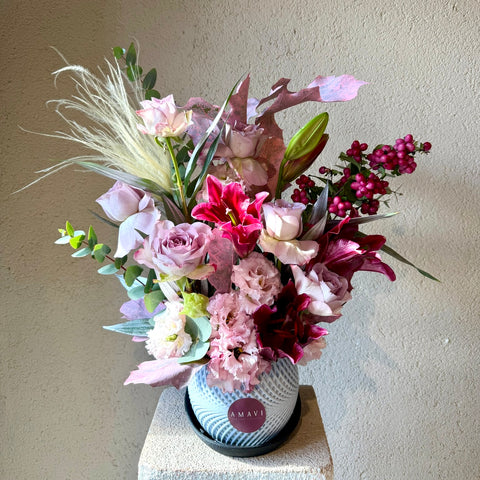 Blush Season Saksıda Aranjman