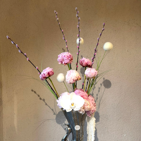 Pink Swan Vazoda Premium Aranjman