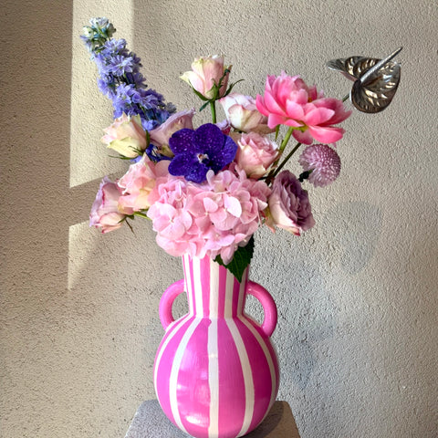 Pink Parfait Vazoda Artisan Aranjman