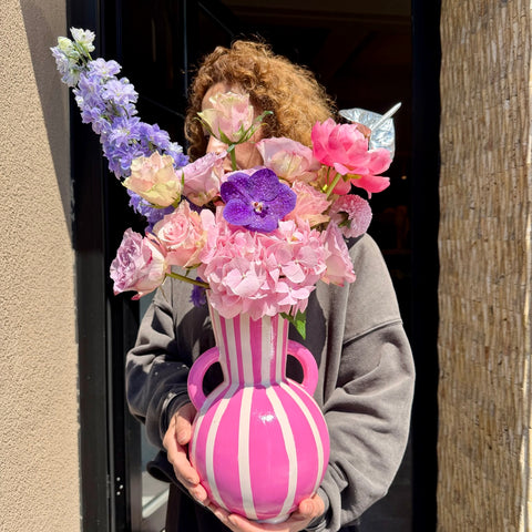 Pink Parfait Vazoda Artisan Aranjman