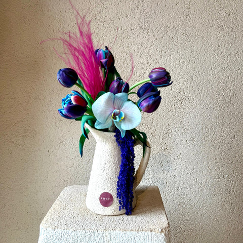 Neon Muse Potta Artisan Aranjman