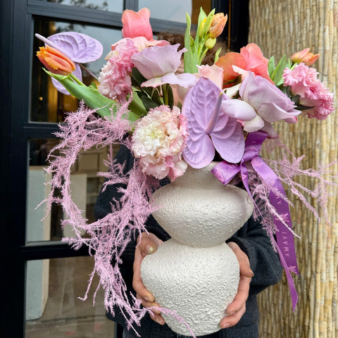 Lilac Poetry Couture Vazoda Aranjman