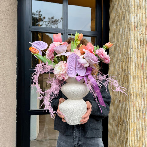 Lilac Poetry Couture Vazoda Aranjman