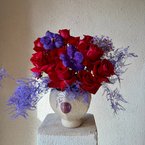 Violet Passion Deluxe Vazoda Aranjman