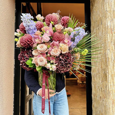 Autumn Serenade  Premium Vazoda Aranjman