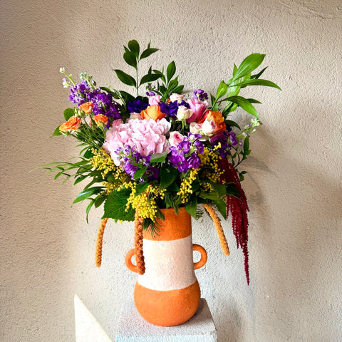 Sunset Garden Vazoda Artisan Aranjman