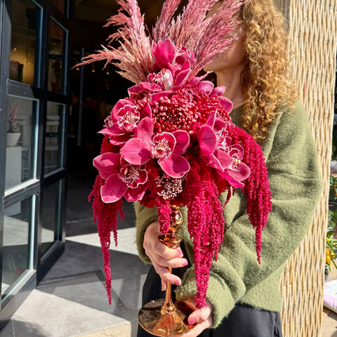 Burgundy Éclat Couture Aranjman