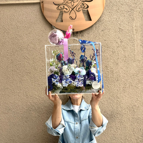 Blue Mirage Çikolatalı Bloom Bag