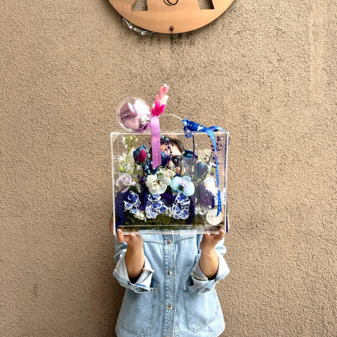 Blue Mirage Çikolatalı Bloom Bag