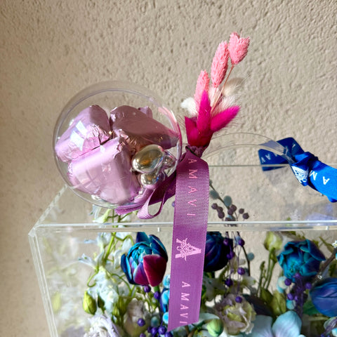 Blue Mirage Çikolatalı Bloom Bag