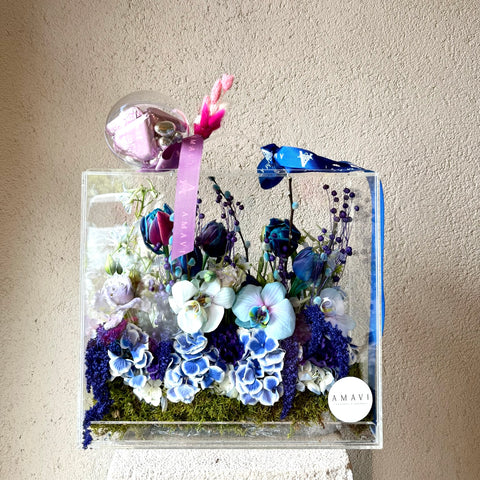 Blue Mirage Çikolatalı Bloom Bag