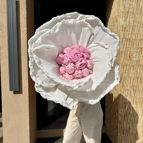 Marshmallow Peony Şakayık Buketi