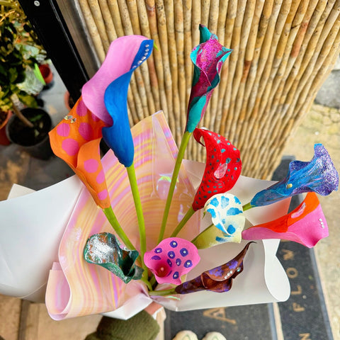 Amavi’s Calla Pop Art Özel Tasarım Buket