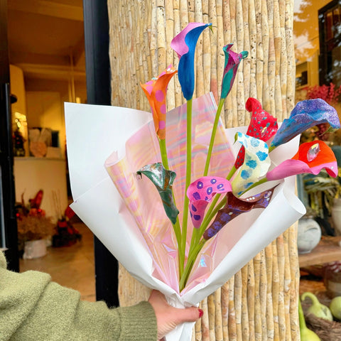 Amavi’s Calla Pop Art Özel Tasarım Buket